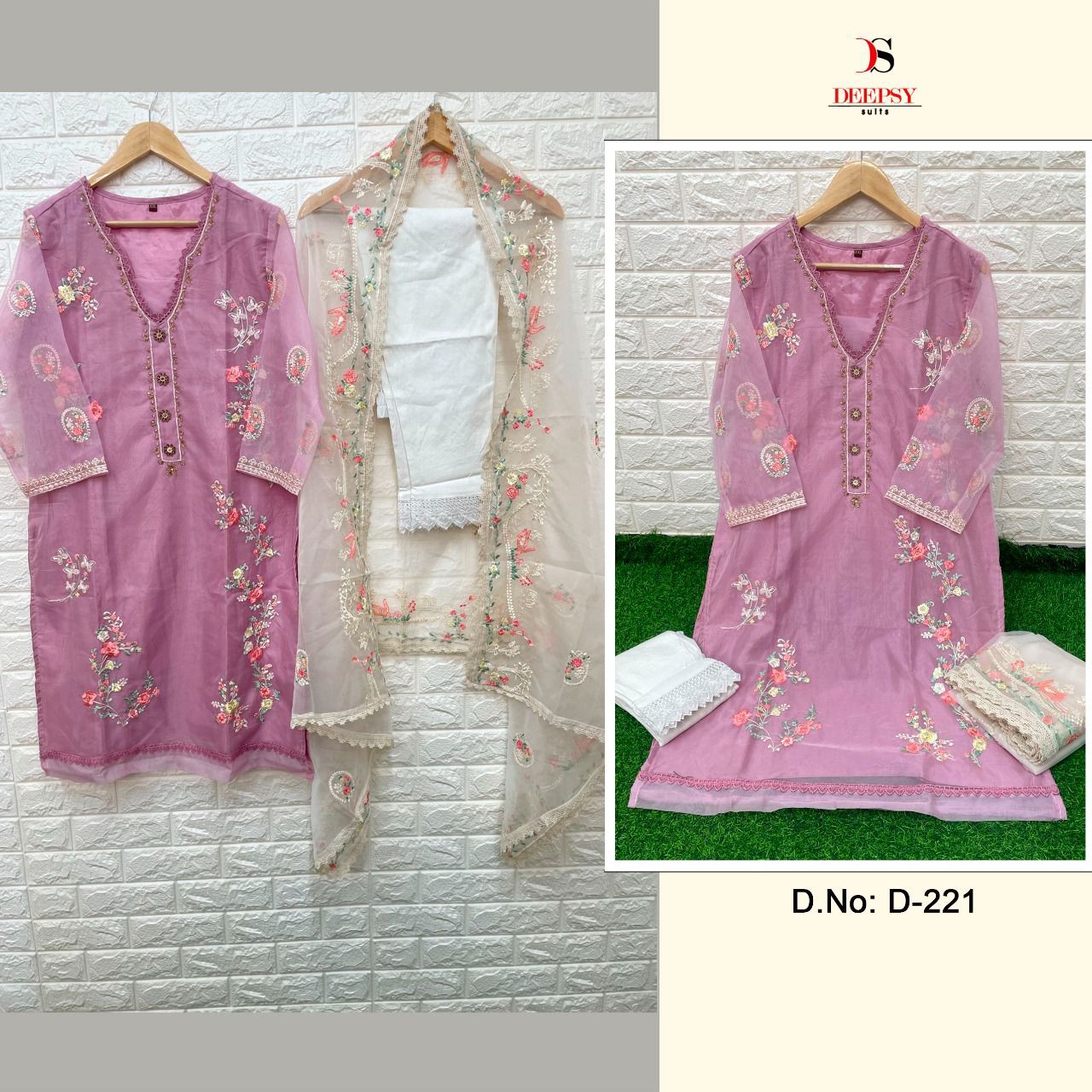 Deepsy Fancy Ethnic Wear Pakistani Readymade Suit Collection
